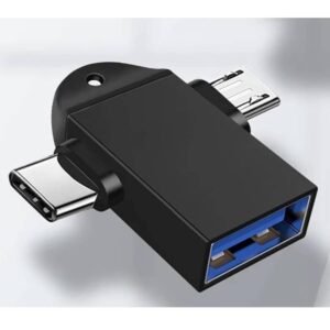 2 in 1 v8 type c cotton otg