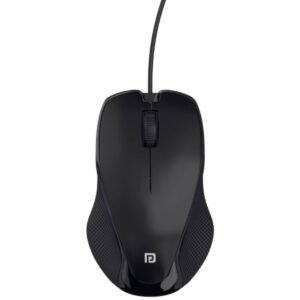 Por 1800 Wired Mouse Blk